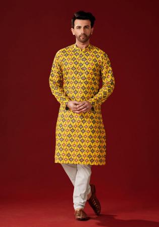 Picture of Lovely Cotton Sandy Brown Kurtas