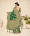 Picture of Lovely Chiffon Forest Green Saree