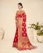 Picture of Charming Chiffon Crimson Saree