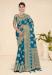 Picture of Sublime Chiffon Teal Saree