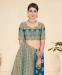 Picture of Sublime Chiffon Teal Saree