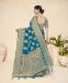 Picture of Sublime Chiffon Teal Saree