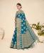 Picture of Sublime Chiffon Teal Saree