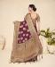 Picture of Statuesque Chiffon Brown Saree