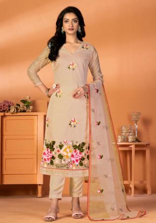 Picture of Good Looking Silk Burly Wood Straight Cut Salwar Kameez