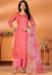 Picture of Pleasing Silk Light Coral Straight Cut Salwar Kameez