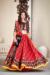 Picture of Bewitching Georgette & Silk Fire Brick Lehenga Choli