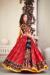 Picture of Bewitching Georgette & Silk Fire Brick Lehenga Choli