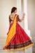 Picture of Bewitching Georgette & Silk Fire Brick Lehenga Choli