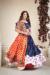 Picture of Georgette & Silk Midnight Blue Lehenga Choli