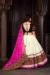 Picture of Elegant Georgette & Silk Cornsilk Lehenga Choli