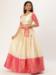 Picture of Grand Silk Pale Golden Rod Lehenga Choli