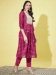 Picture of Fine Chiffon Dark Orchid Readymade Salwar Kameez