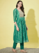 Picture of Beauteous Chiffon Dark Cyan Readymade Salwar Kameez