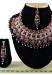 Picture of Wonderful Maroon Necklace Set