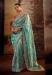 Picture of Fine Silk Cadet Blue Saree