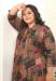 Picture of Splendid Rayon Dark Khaki Readymade Gown