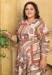 Picture of Lovely Rayon Tan Readymade Gown