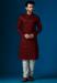 Picture of Lovely Cotton Maroon Kurtas