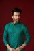 Picture of Enticing Cotton Teal Kurtas