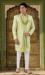 Picture of Excellent Silk Navajo White Sherwani