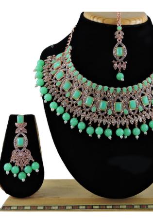 Picture of Pleasing Dim Gray Necklace Set