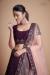 Picture of Radiant Georgette Brown Lehenga Choli