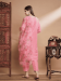 Picture of Beauteous Silk Rosy Brown Readymade Salwar Kameez