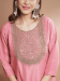 Picture of Beauteous Silk Rosy Brown Readymade Salwar Kameez