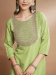 Picture of Beautiful Silk Tan Readymade Salwar Kameez