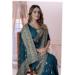 Picture of Delightful Silk Dark Slate Grey Saree