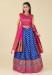 Picture of Grand Silk Dark Blue Readymade Gown