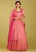 Picture of Graceful Silk Light Coral Readymade Gown