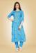 Picture of Comely Rayon Light Steel Blue Kurtis & Tunic