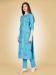 Picture of Comely Rayon Light Steel Blue Kurtis & Tunic