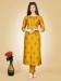 Picture of Charming Rayon Orange Kurtis & Tunic