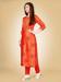 Picture of Pleasing Rayon Tomato Kurtis & Tunic