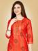 Picture of Pleasing Rayon Tomato Kurtis & Tunic