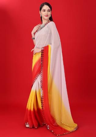 Picture of Classy Georgette Thistle Saree