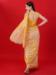 Picture of Marvelous Georgette Pale Golden Rod Saree