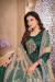 Picture of Splendid Georgette Sea Green Anarkali Salwar Kameez