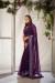 Picture of Lovely Georgette Purple Saree