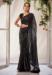 Picture of Magnificent Georgette Black Saree