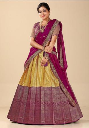 Picture of Wonderful Silk Peru Lehenga Choli