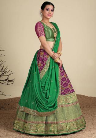 Picture of Good Looking Silk Sienna Lehenga Choli