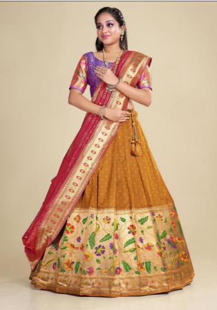 Picture of Shapely Silk Peru Lehenga Choli