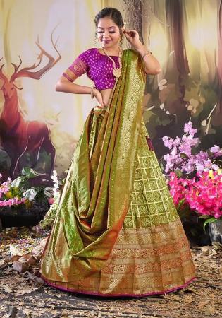 Picture of Exquisite Silk Sienna Lehenga Choli