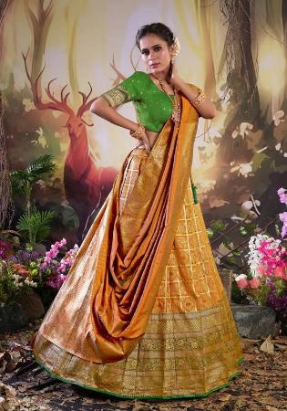 Picture of Charming Silk Peru Lehenga Choli