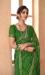 Picture of Sublime Chiffon Dark Olive Green Saree