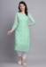 Picture of Pretty Georgette Powder Blue Kurtis & Tunic